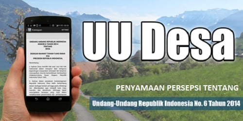 Bimtek Penyamaan Persepsi tentang UU No.6 Tahun 2014